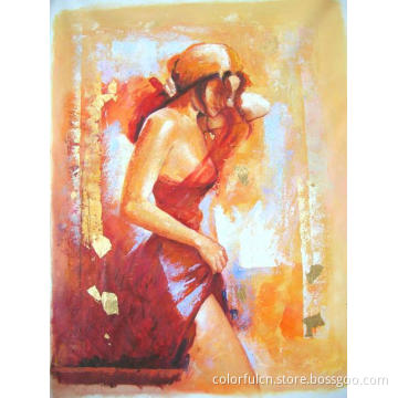 handmade portrait oil painting